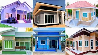 100 House Painting Colours Outside Images  Exterior Paint Color Ideas  House Outdoor Wall Colour [upl. by Hamner]