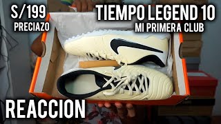 AL FIN LAS TIEMPO LEGEND 10 TF  REACCION  UNBOXING 2024  AMOR AL FUTBOL [upl. by Lawan]