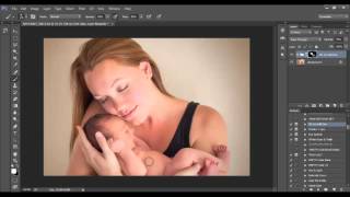 Softening Skin in Photoshop  Photoshop Tutorial [upl. by Medovich]