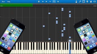 iPHONE RINGTONES IN SYNTHESIA [upl. by Chapen]