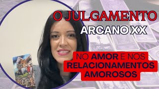 TAROT O JULGAMENTO no AMOR e nos RELACIONAMENTOS AMOROSOS Com o Templo de Afrodite ❤️ [upl. by Piotr994]