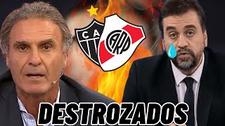 Ruggeri y Distasio DESTROZADOS por la casi ELIMINACIÓN de River [upl. by Aremahs911]