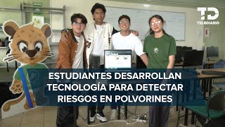 Estudiantes del CECyTEM crean tecnología para prevenir explosiones en polvorines [upl. by Neimad]