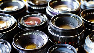 Vintage Lenses For Fujifilm Cameras  Four of the Best  For PEANUTS [upl. by Aihsenad]