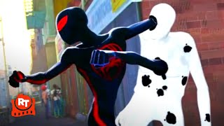 SpiderMan Across the SpiderVerse 2023  Miles vs The Spot Funny Fight Scene  Movieclips [upl. by Lawford177]