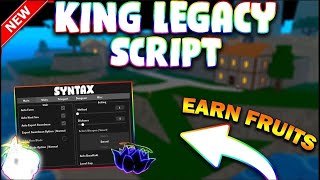 NEW King Legacy Script PASTEBIN 2023 BRING FRUITS AUTO LEVEL AUTO FARM MOBS TELEPORT [upl. by Duane]