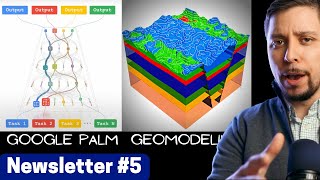 Google’s PALM Network  Geomodeling  Lithology Paper  ML Book [upl. by Akehs]