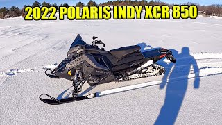 2022 Polaris Indy XCR 850  Top Speed [upl. by Wystand]