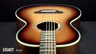 Breedlove Guitars Legacy Parlor Acoustic Guitar [upl. by Atsirt301]