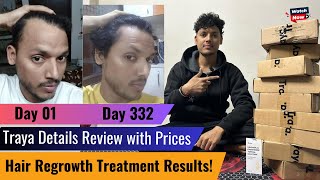 Traya Hair Review After 10th Months  Traya Honest Review  Traya Results  Baal Jhadna Kaise Roke [upl. by Doner294]