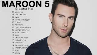 Maroon 5 Greatest Hits Full Playlist  Maroon 5 Best Of Full Album 2022 [upl. by Berkow274]