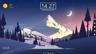 Customize Windows 11 24H2 In Minutes With Rainmeter [upl. by Etnuhs]