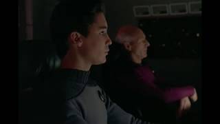 wesley crusher refuses to let captain picard die in peace [upl. by Ennayelsel]