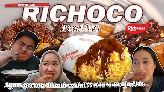 AYAM GORENG DIKASIH COKLAT ADAADA AJA RICHEESE 🤣 [upl. by Assyle490]