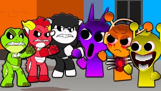 HORROR INCREDIBOX SPRUNKI VS NIGHTMARE CRITTERS POPPY PLAYTIME 4 Cartoon Animation [upl. by Adaliah]