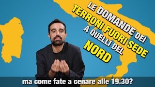 Le domande dei TERRONI a quelli del NORD [upl. by Bluh883]