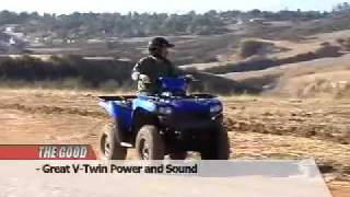 ATV Television Test  2007 Kawasaki Brute Force 750 [upl. by Batsheva98]