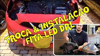 Troca Fita DRL Nissan March [upl. by Kra]