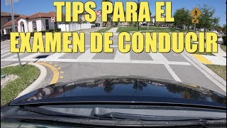 TIPS PARA PASAR EL EXAMEN PRACTICO DE CONDUCIR EN ESPAÑOL [upl. by Tullius]