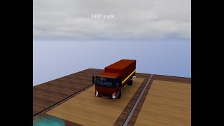 Roblox 39 Jazdim na kamione Dangerous truck driving [upl. by Ferrel]