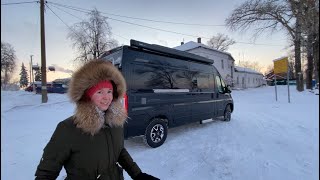 Автодом и зима в России Превью тестдрайва HymerCar Yosemite Russian Vanlife [upl. by Aihtnis]