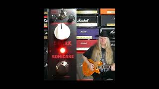 SONICAKE Shark  High Gain Distortion Guitar Effects Pedal guitarpedals sonicake [upl. by Moorefield119]