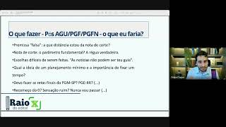 Mentoria  o que fazer pós AGUPGFPGFN  o que eu faria Estudando para discursivas Felipe Duque [upl. by Crandall593]