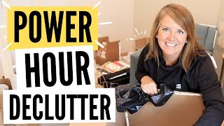 59 minutes of guided decluttering GET A TON DONE [upl. by Eisnil458]