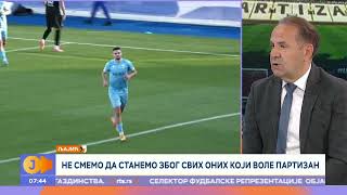 RTS JUTARNJI PROGRAM  Rasim Ljajić  Dug put oporavka pred Partizanom [upl. by Claybourne]