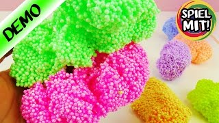 PLAY FOAM Knetmasse Deutsch  Ist das Foam Clay Coole Knete in 8 Farben Spiel mit mir [upl. by Eidnahs]