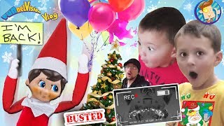 ELF ON THE SHELF RETURNS CAUGHT MOVING Who Buys Diseased Christmas Tree FUNnel Vision Buddys B [upl. by Ynohtnael]