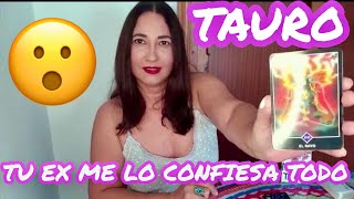 TAURO hoy el EX AMOR de tauro HABLA A TRAVES DE MI CANALIZACION 🔮 ME LO CONFIESA TODO❗️😮 tarot [upl. by Edora327]