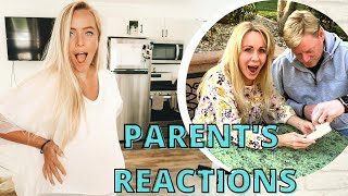 TELLING BOTH PARENTS IM PREGNANT  THEIR REACTIONS  The Beeston Fam [upl. by Ecyal]