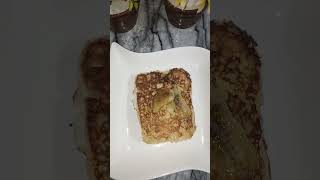 Caramelized Banana French Toast Recipe by Aimas Channel trending viralvideo shorts [upl. by Dion]