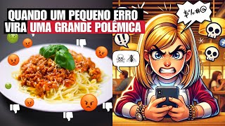 Redes Sociais e Restaurantes Quando Pequenos ERROS Viram Grandes POLÊMICAS [upl. by Dacy]