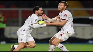 Lecce vs Milan 22 Serie A ● 14012023 [upl. by Sacken]