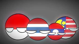 Asean history country countryballs [upl. by Orsa]