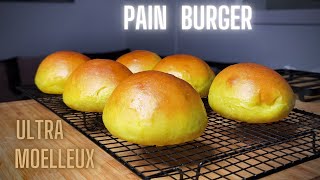 LE PAIN BURGER ULTRA MOELLEUX  POTATO BUNS [upl. by Seif]