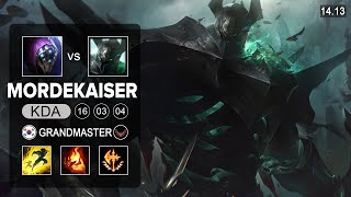 Mordekaiser vs Jax Top  KR Grandmaster  Patch 1413 Season 14 [upl. by Entruoc]