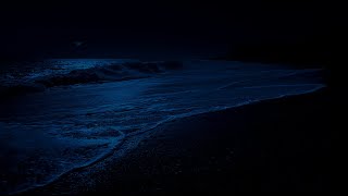 Deep Sleep with Ocean Waves  Calming Night 10 Hours of White Noise For Relaxation and Stress Relief [upl. by Yvon]