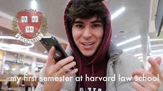 MY FIRST SEMESTER AT HARVARD LAW [upl. by Nosinned]