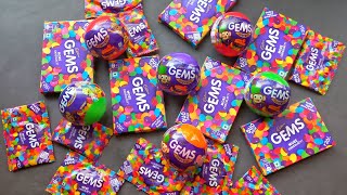 Gems opening video surprise toys chocolate opening video lots of chocolatesCadbury celebration [upl. by Elyn]