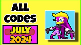 JULY 2024 ALL WORKING CODES SONIC SPEED SIMULATOR ROBLOX  SONIC SPEED SIMULATOR CODES [upl. by Majka]