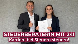 Jüngste Steuerberaterin mit 24 Jahren Interview mit Leonie Krause und David Kasper [upl. by Dinny69]