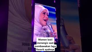 Lesti menangis di konsernya saat bernyanyi lestikejora [upl. by Pedrotti]