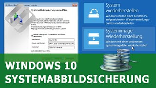 ⚕️Windows 10 Wiederherstellungsabbild erstellen und wiederherstellen SchrittfürSchrittAnleitung [upl. by Lleda]