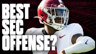 Alabama Footballs Offense Looks Like THE BEST In The SEC  Alabama vs Wisconsin [upl. by Cupo297]