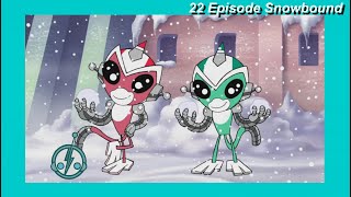 Super Robot Monkey Team Hyper Force Go 22 Episode Snowbound FullHD [upl. by Neona216]