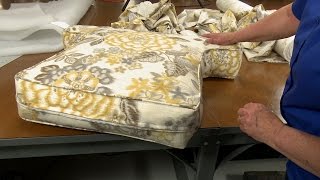 How to Make Armchair Cushions [upl. by Blakeley]