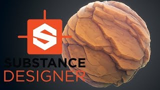 Substance Designer  Layered Rocks Material [upl. by Naejamron726]